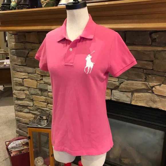 Polo Ralph Lauren Tops Polo Ralph Lauren Ladies Pink Skinny
